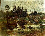 bruno liljefors upplandskt landskap oil painting on canvas